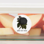 Gothic Black Rozen op maat Labels (Aangebracht)