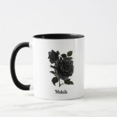  Gothic Black Rozen op maat Mok (Links)