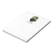  Gothic Black Rozen op maat Notitieblok (Linkerzijde)