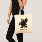  Gothic Black Rozen op maat Tote Bag (Voorkant (product))