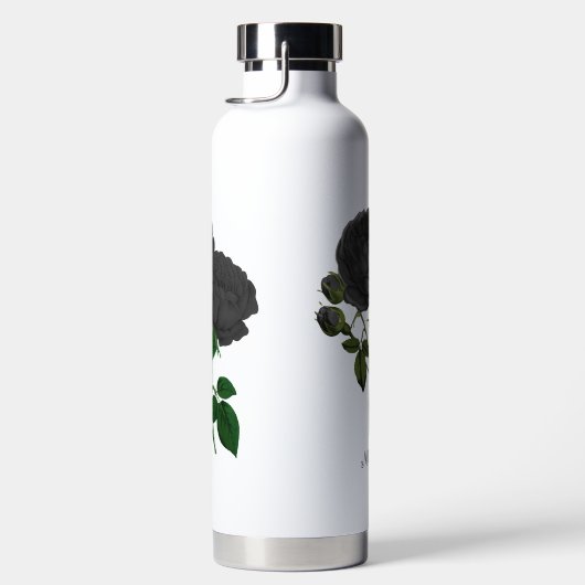  Gothic Black Rozen op maat Waterfles (Rechts)
