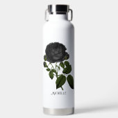  Gothic Black Rozen op maat Waterfles (Voorkant)
