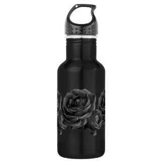 Gothic Black Rozen Waterfles