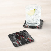 Gothic Black Spider Onderzetters (Rechterzijde)