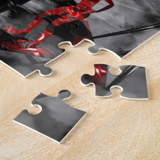 Gothic Black Spider Puzzel (Zijkant)