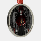 Gothic Black Spider Ronde Ornament (Rechts)