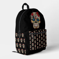 Gothic Black Spider Rozen Ornamenten Suikerschedel