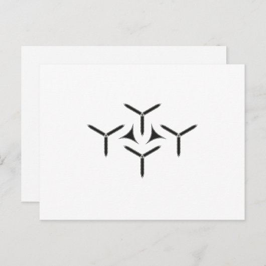 Gothic Blade Briefkaart (Voorkant / Achterkant)