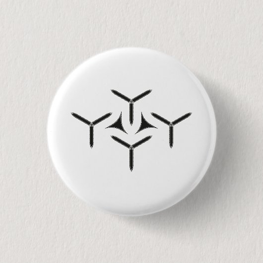 Gothic Blade Button (Voorkant)