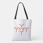 Gothic Blade Canvas tas (Achterkant)