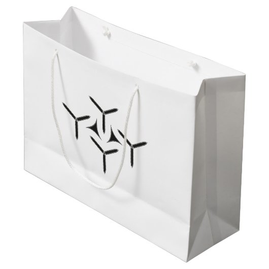 Gothic Blade Grote Gift Bag Groot Cadeauzakje (Voorkant Gekanteld)