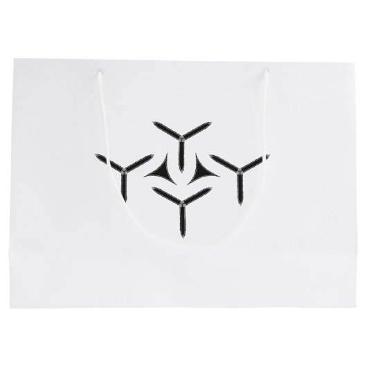 Gothic Blade Grote Gift Bag Groot Cadeauzakje (Achterkant)