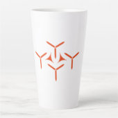 Gothic Blade Latte Mok (Voorkant)