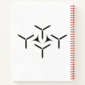 Gothic Blade Notitieboek (Achterkant)