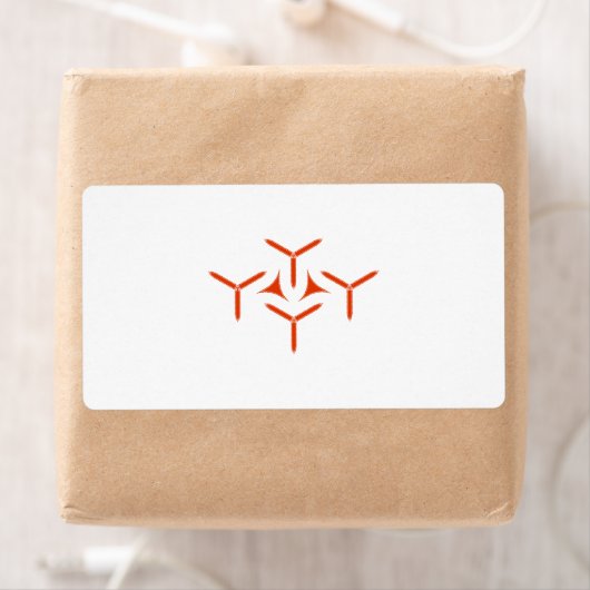 Gothic Blade Pattern Label (Insitu)