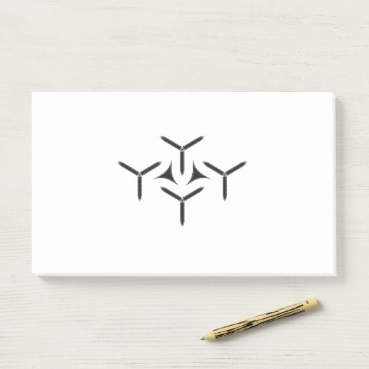 Gothic Blade Post-it Notities Post-it® Notes (Op bureau)