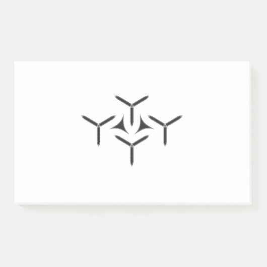 Gothic Blade Post-it Notities Post-it® Notes (Voorkant)