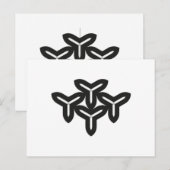 Gothic Blades-Briefkaart Briefkaart (Voorkant / Achterkant)