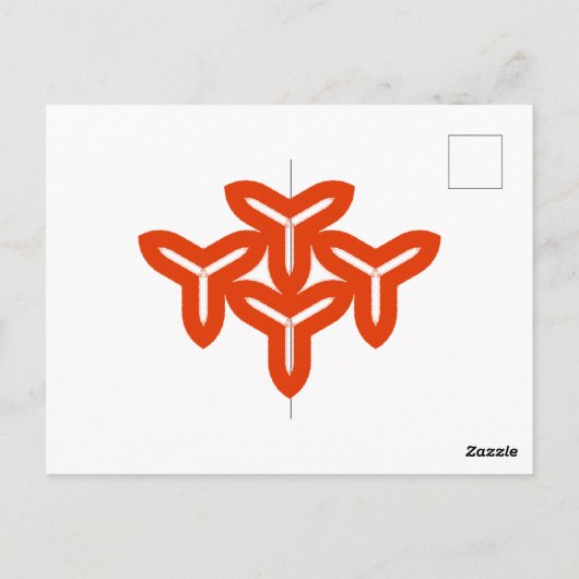 Gothic Blades-Briefkaart Briefkaart (Achterkant)