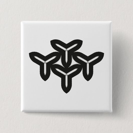 Gothic Blades Button (Voorkant)