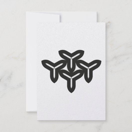 Gothic Blades Dank je kaart (Voorkant)