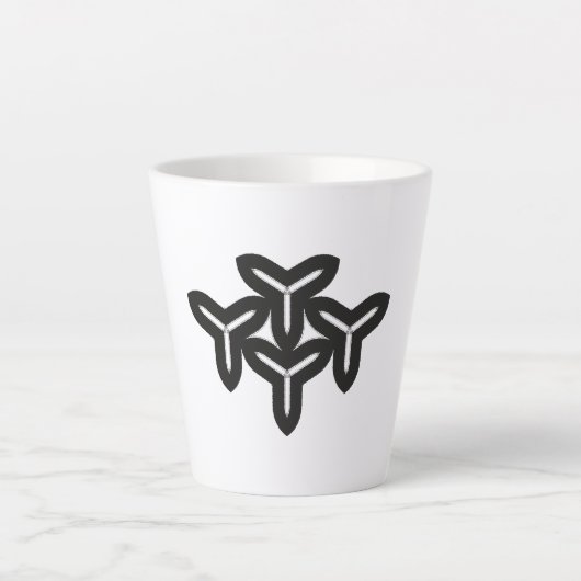 Gothic Blades Latte Mok (Voorkant)