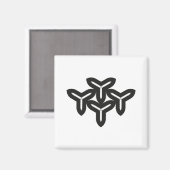 Gothic Blades Magnet (Voorkant / Achterkant)