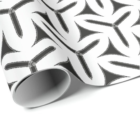 Gothic Blades Patroon Wrapping Papier (Rol Hoek)