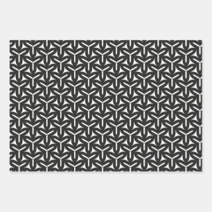 Gothic Blades Patroon Wrapping Papier Bladen Inpakpapier Vel