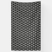 Gothic Blades Pattern Banner (Verticaal)