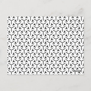Gothic Blades Pattern Briefkaart