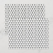 Gothic Blades Pattern Briefkaart (Voorkant / Achterkant)