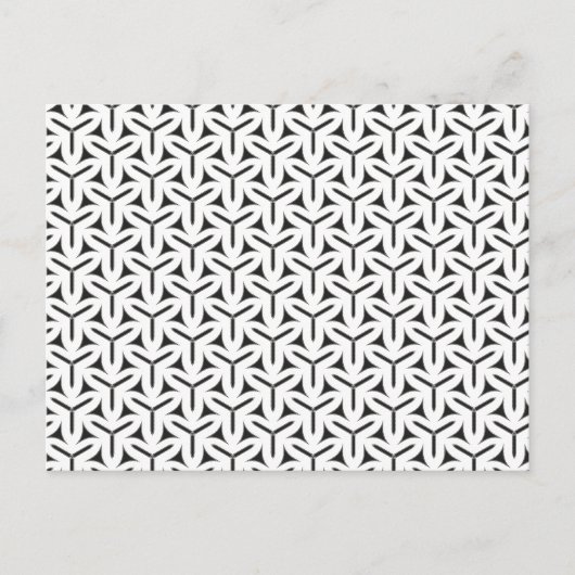 Gothic Blades Pattern Briefkaart (Voorkant)