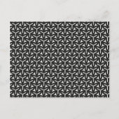 Gothic Blades Pattern Briefkaart (Voorkant)