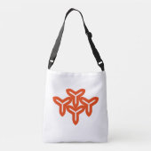 Gothic Blades Pattern Canvas tas (Achterkant)