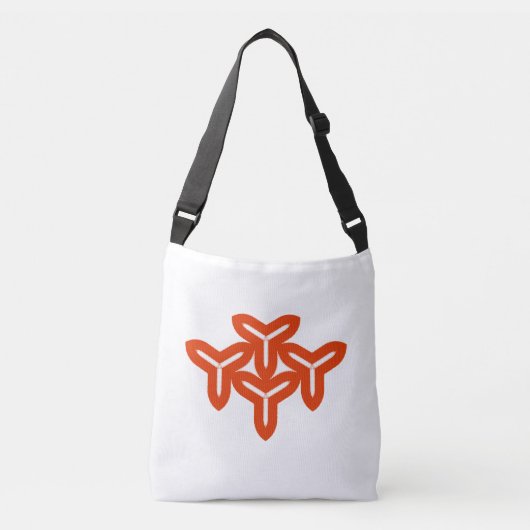Gothic Blades Pattern Canvas tas (Voorkant)