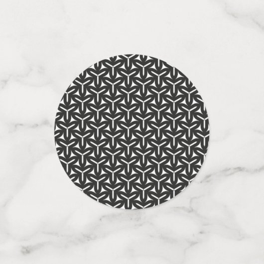 Gothic Blades Pattern Confetti (Kleine voorkant)