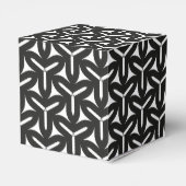 Gothic Blades Pattern Favor Box Bedankdoosjes (Achterkant)