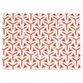 Gothic Blades Pattern Grote Gift Bag Groot Cadeauzakje (Voorkant)