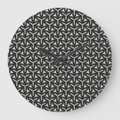 Gothic Blades Pattern Grote Klok (Voorkant)