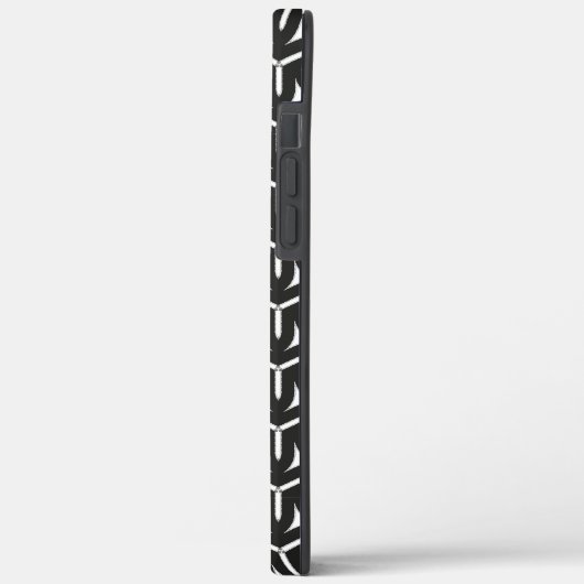 Gothic Blades Pattern Hoesje-Mate iPhone Case (Achterkant / Links)