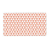 Gothic Blades Pattern Label (Voorkant)