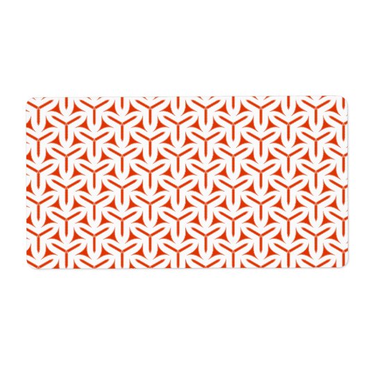Gothic Blades Pattern Label (Voorkant)