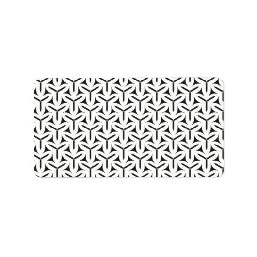Gothic Blades Pattern Label (Voorkant)