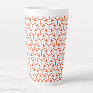 Gothic Blades Pattern Latte Mok