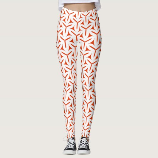 Gothic Blades Pattern Leggings (Voorkant)