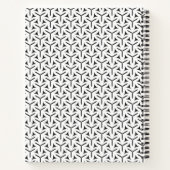 Gothic Blades Pattern Notitieboek (Achterkant)