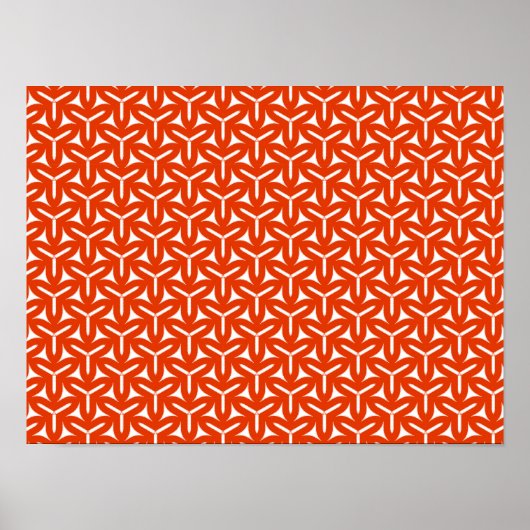 Gothic Blades Pattern Poster (Voorkant)