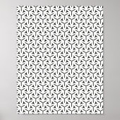 Gothic Blades Pattern Poster (Voorkant)