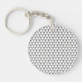 Gothic Blades Pattern-Sleutelhanger Sleutelhanger (Voorkant)